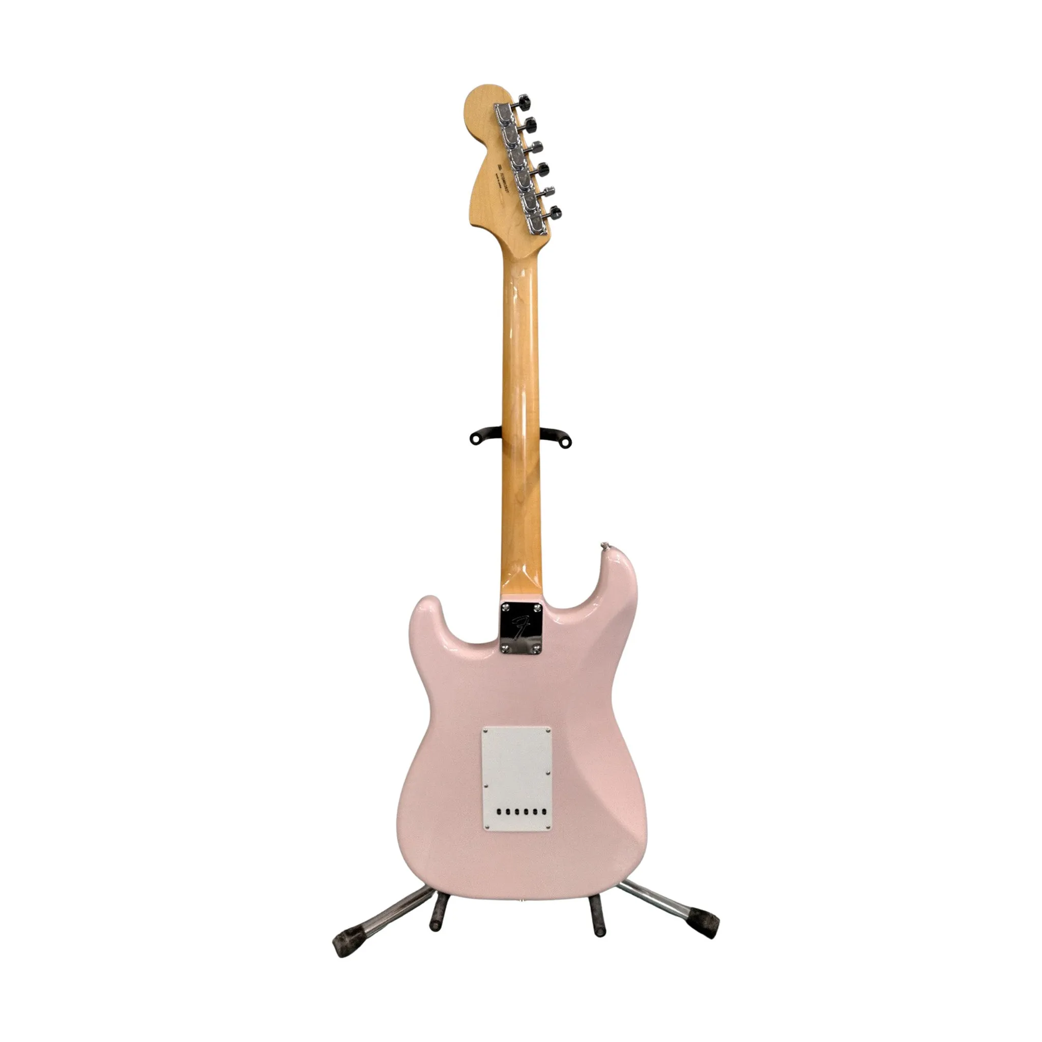 Fender FSR MIJ Traditional Late 60s Stratocaster Guitar, RW FB, Shell Pink