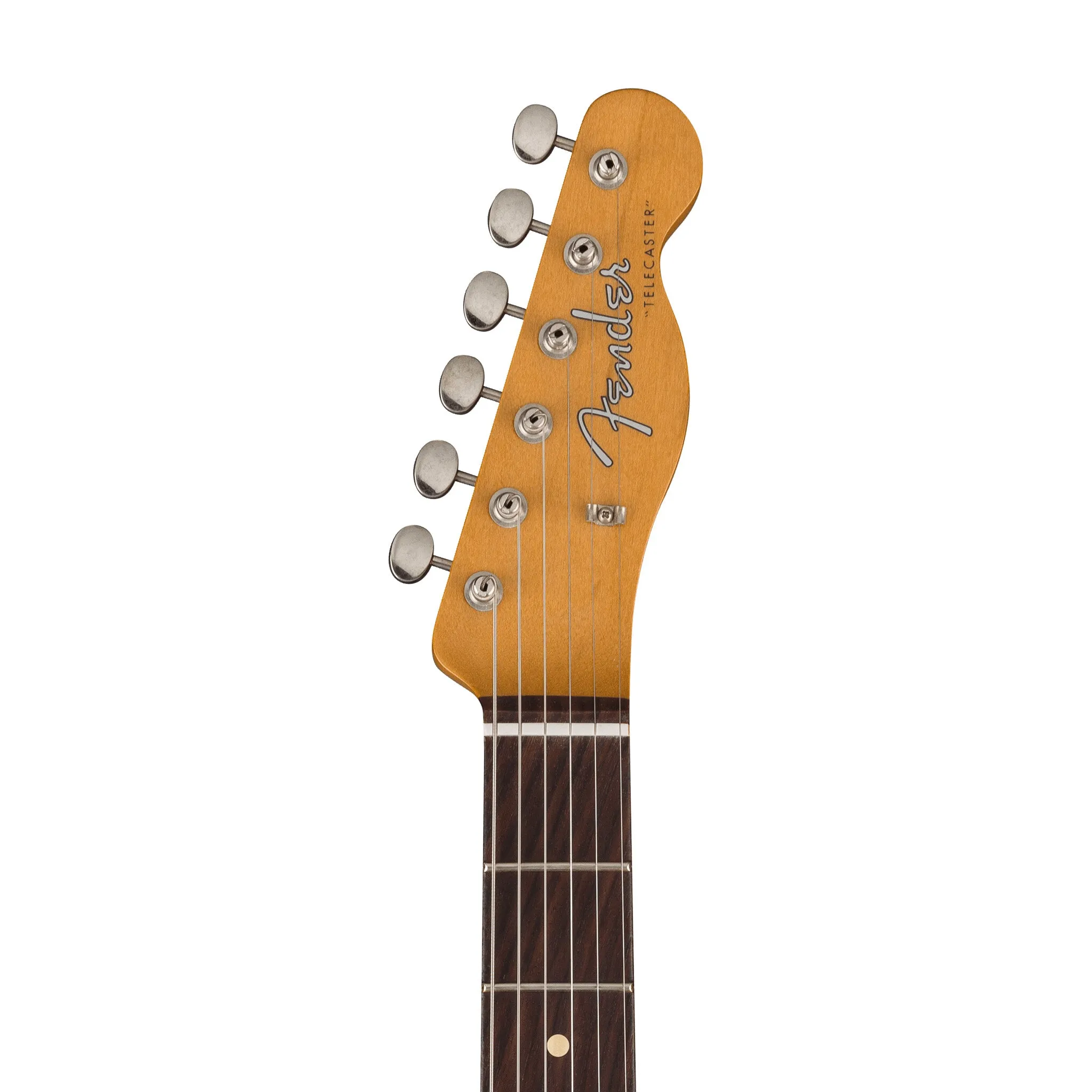 Fender FSR Roadworn Telecaster Electric Guitar, RW FB, Lake Placid Blue