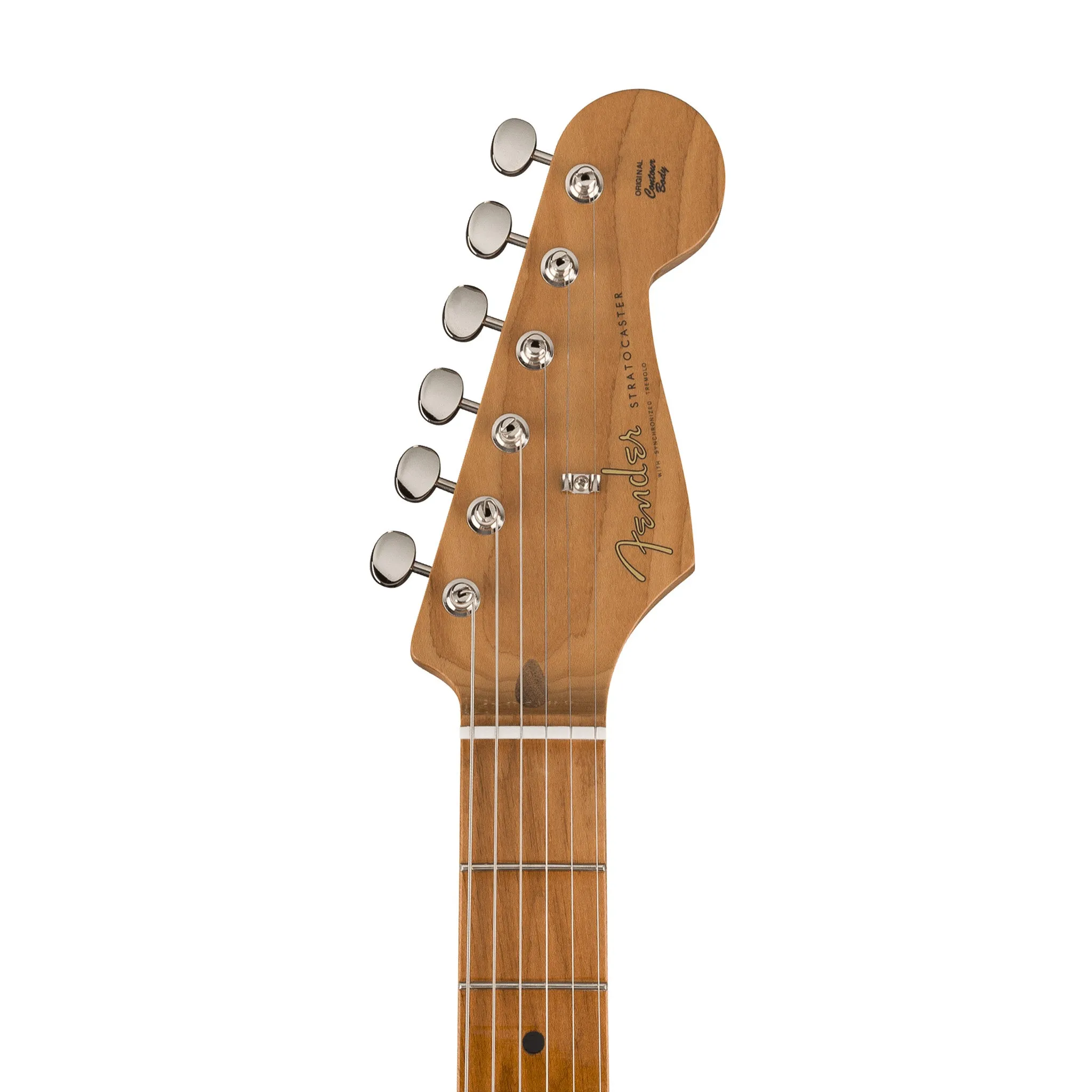 Fender FSR Vintera II 50s Stratocaster Electric Guitar, Maple FB, Black