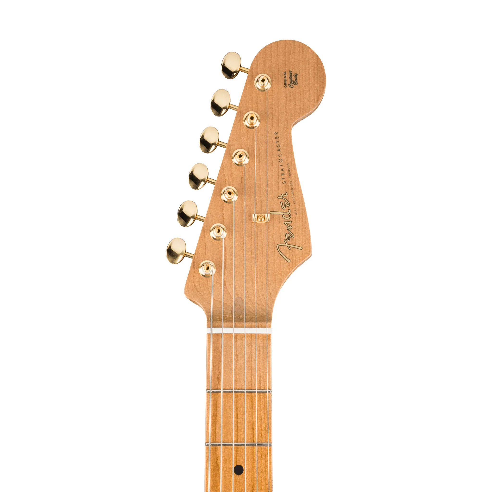 Fender FSR Vintera II 50s Stratocaster Electric Guitar, Maple FB, White Blonde w/Gold Hardware