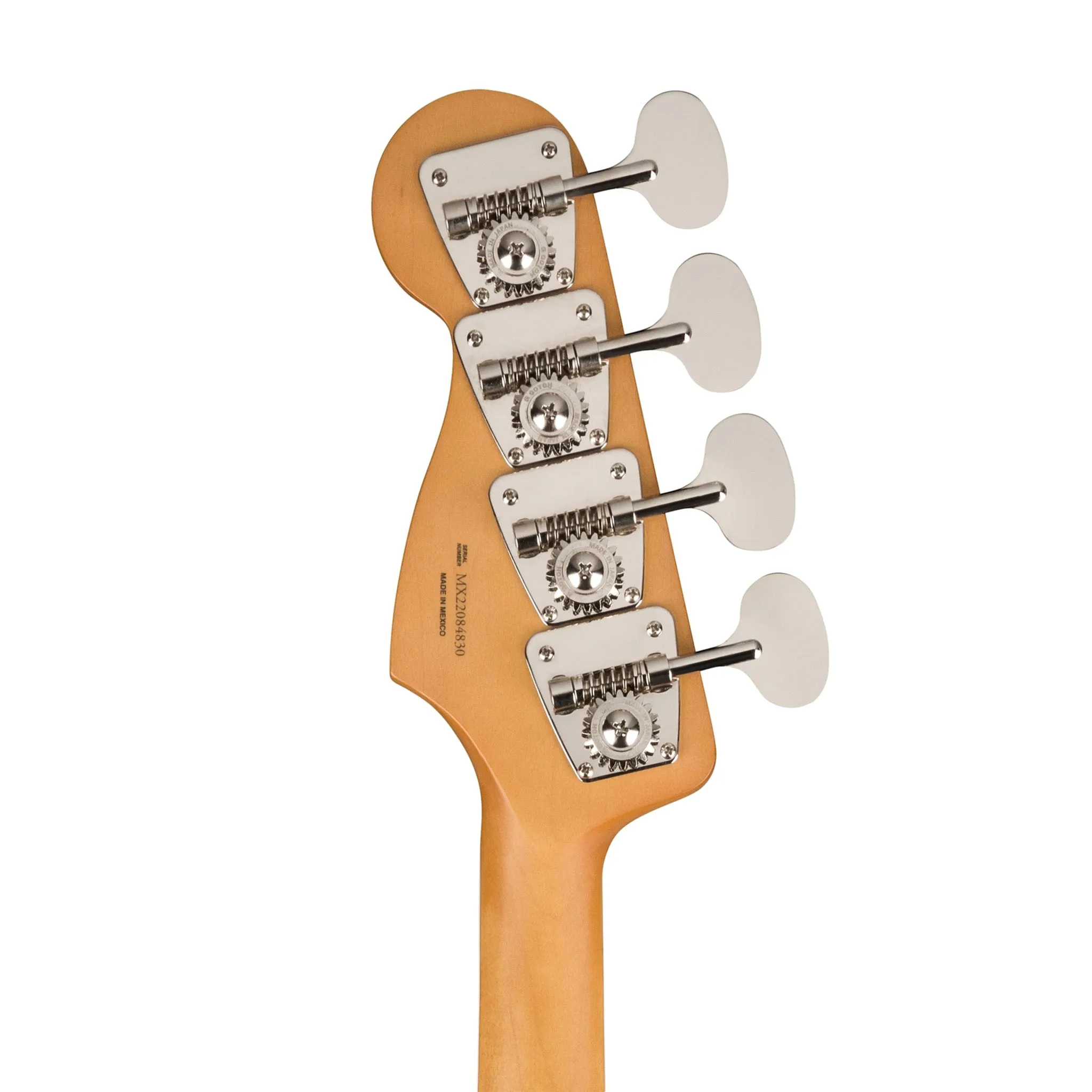 Fender Gold Foil Jazz Bass 4-String Bass Guitar, Ebony FB, 2-Color Sunburst