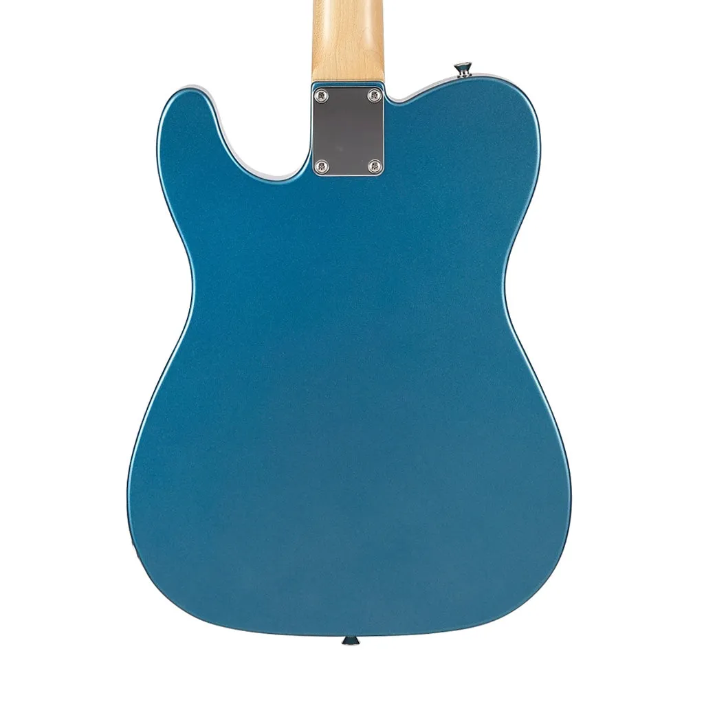 Fender Japan Ltd Ed Traditional 60s Telecaster Electric Guitar w/Bigsby, RW FB, Lake Placid Blue