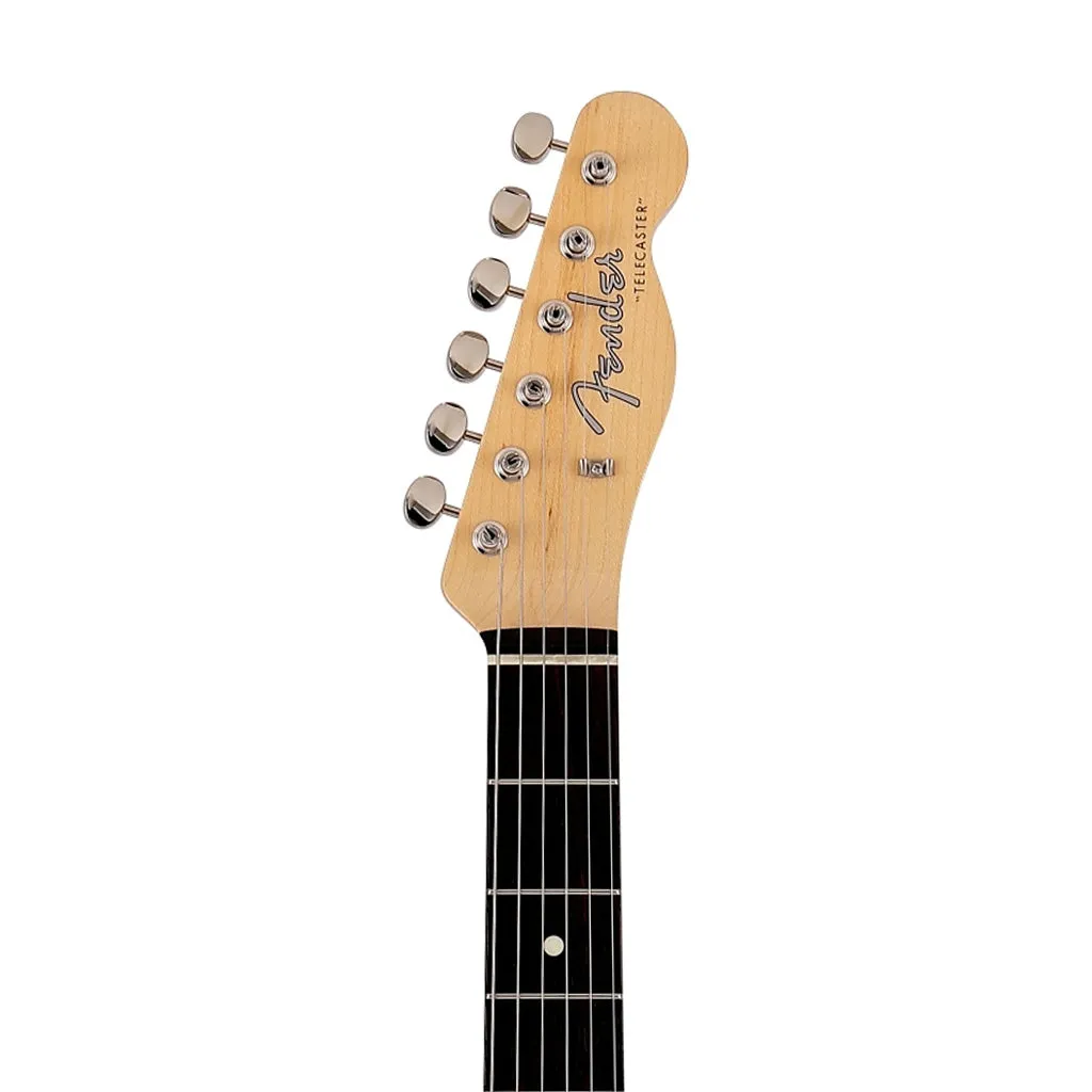 Fender Japan Ltd Ed Traditional 60s Telecaster Electric Guitar w/Bigsby, RW FB, Lake Placid Blue