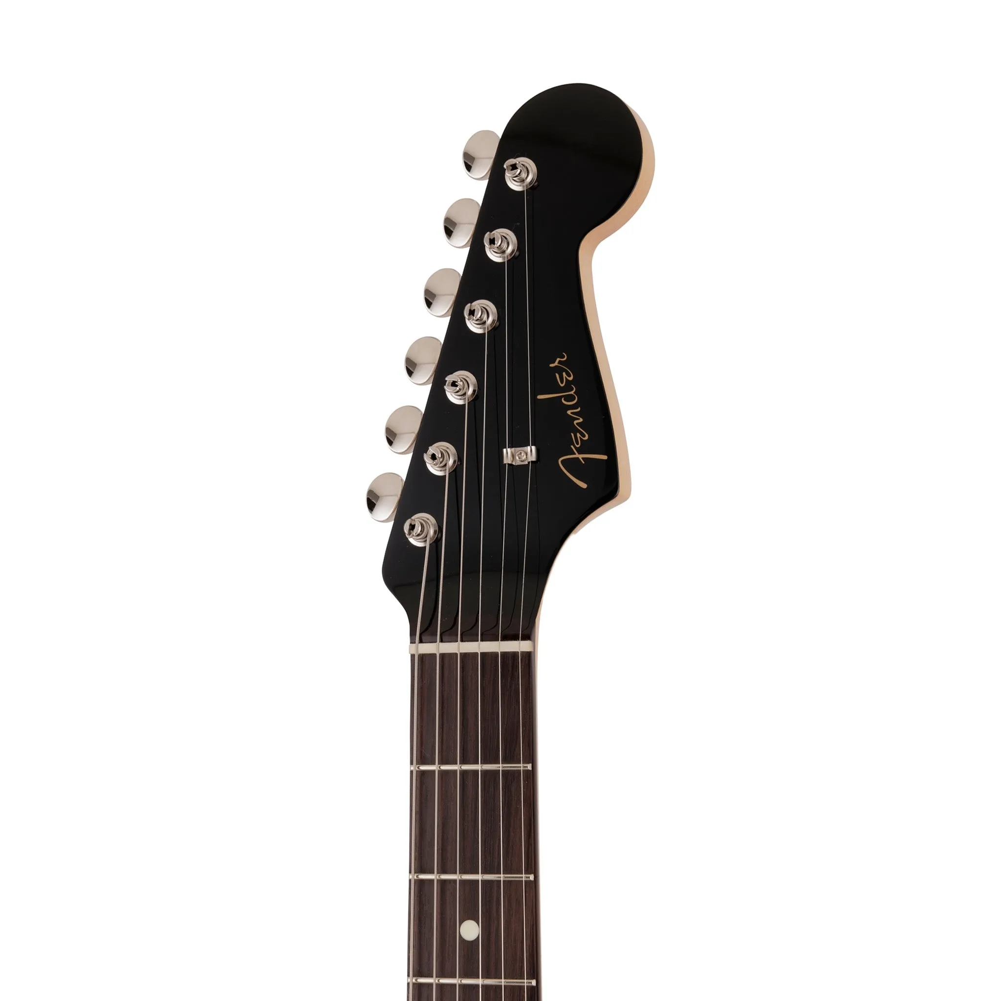 Fender Japan Traditional II 60s Stratocaster Electric Guitar, RW FB, Black