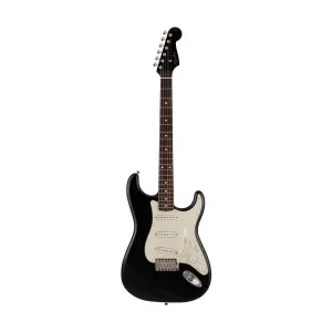 Fender Japan Traditional II 60s Stratocaster Electric Guitar, RW FB, Black