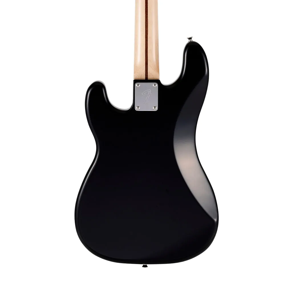 Fender Japan Traditional II 70s Precision Bass Guitar, Maple FB, Black