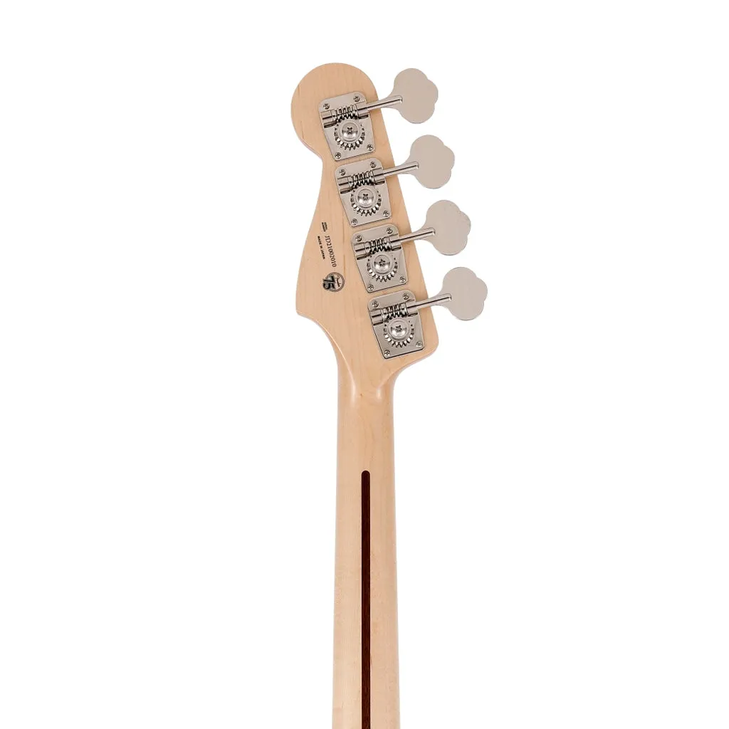 Fender Japan Traditional II 70s Precision Bass Guitar, Maple FB, Black