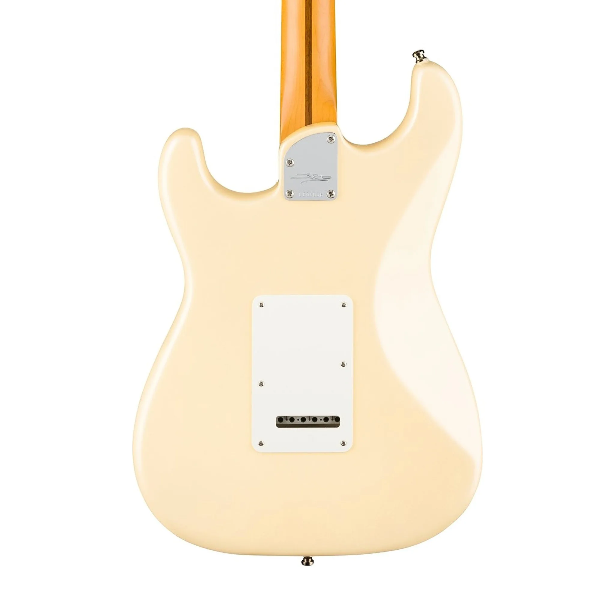 Fender Lincoln Brewster Signature Stratocaster Electric Guitar, Maple FB, Olympic Pearl
