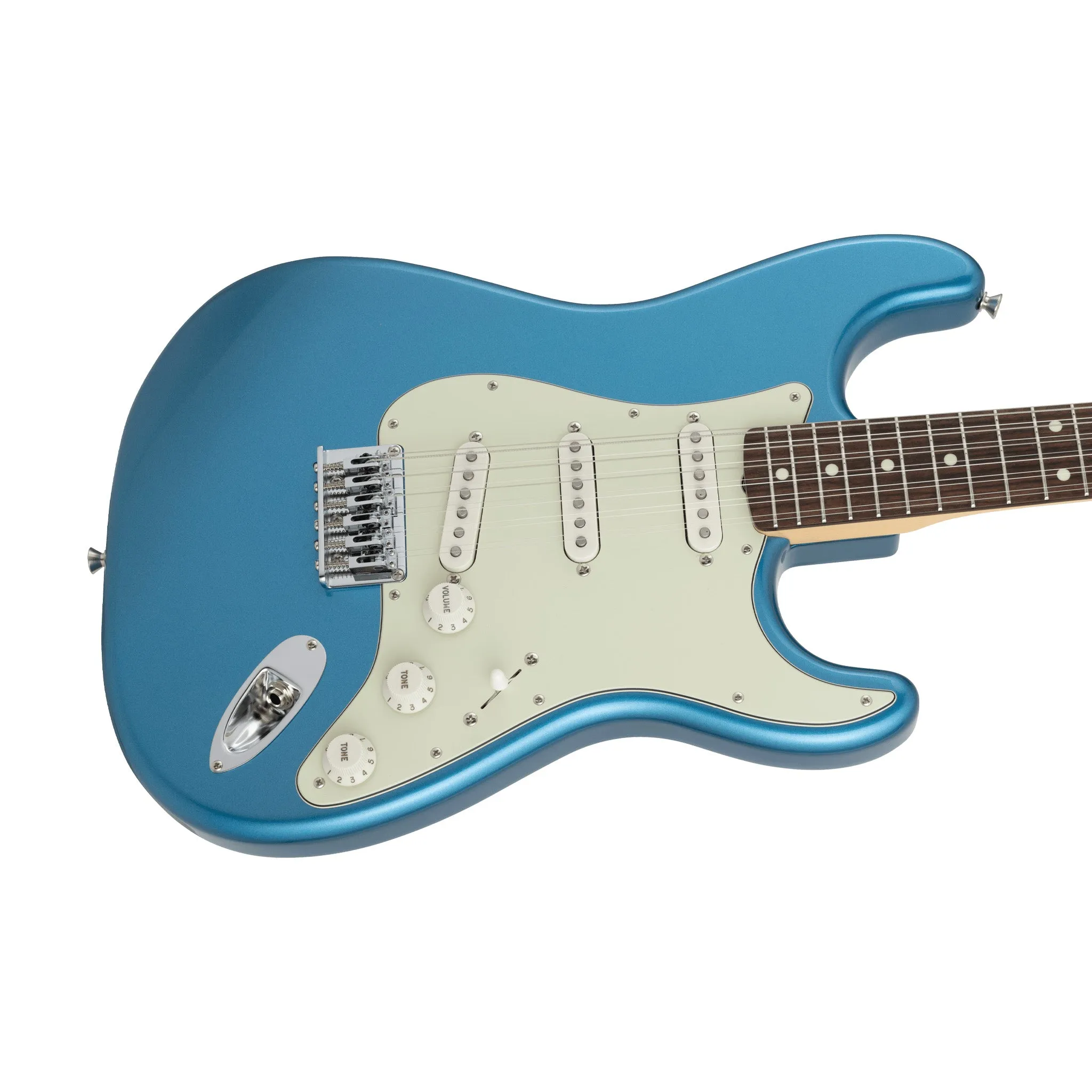 Fender MIJ Limited Stratocaster XII Electric Guitar, RW FB, Lake Placid Blue