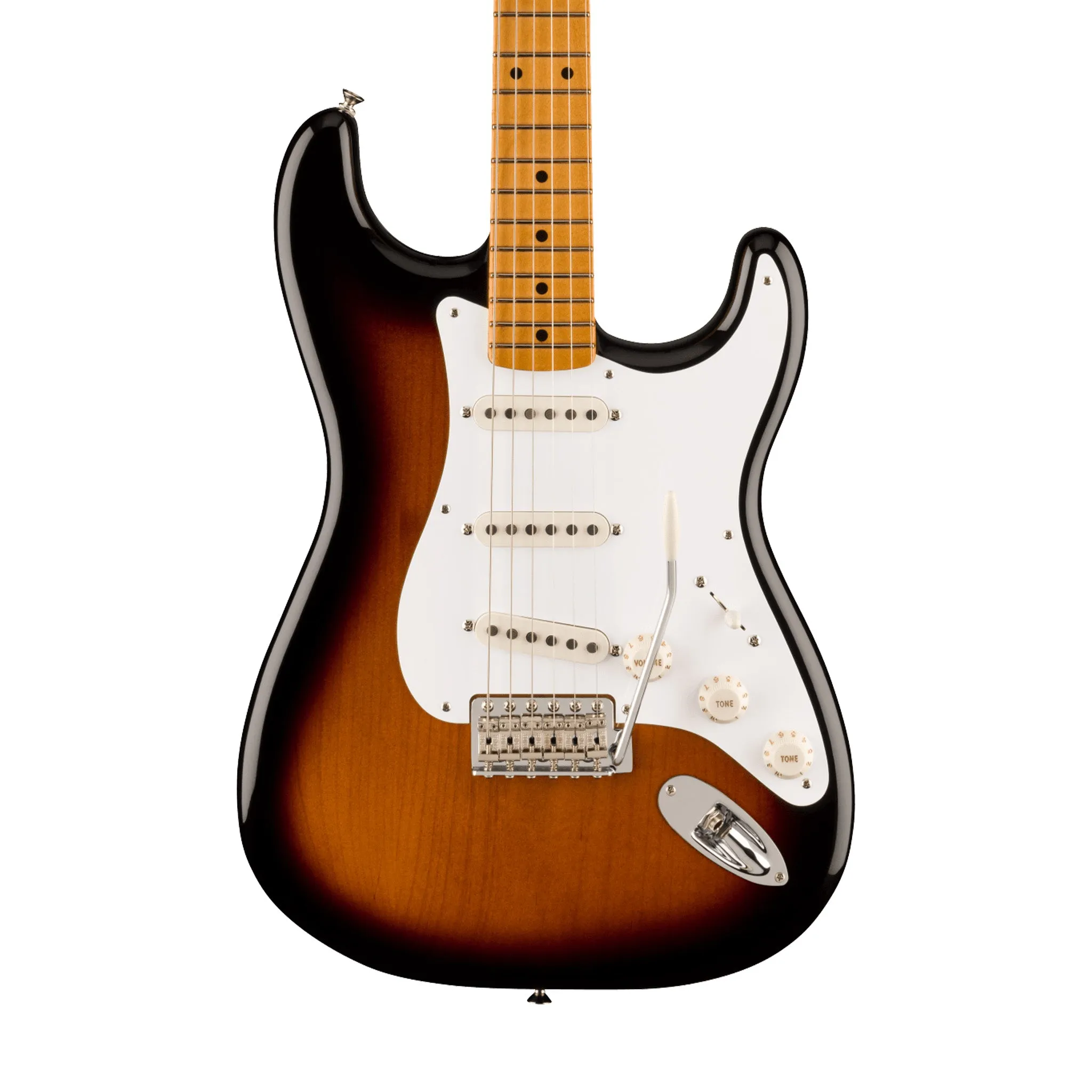 Fender Vintera II 50s Stratocaster Electric Guitar, Maple FB, 2-Tone Sunburst