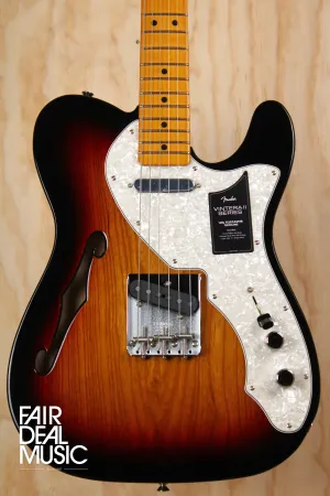 Fender Vintera II '60s Telecaster Thinline 3-Colour Sunburst, Ex Display