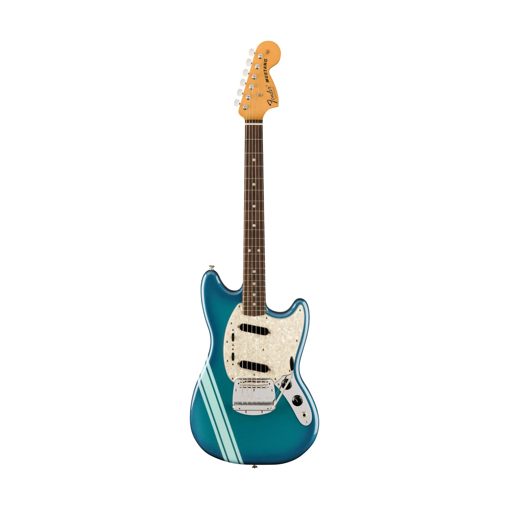 Fender Vintera II 70s Mustang Electric Guitar, RW FB, Competition Burgundy