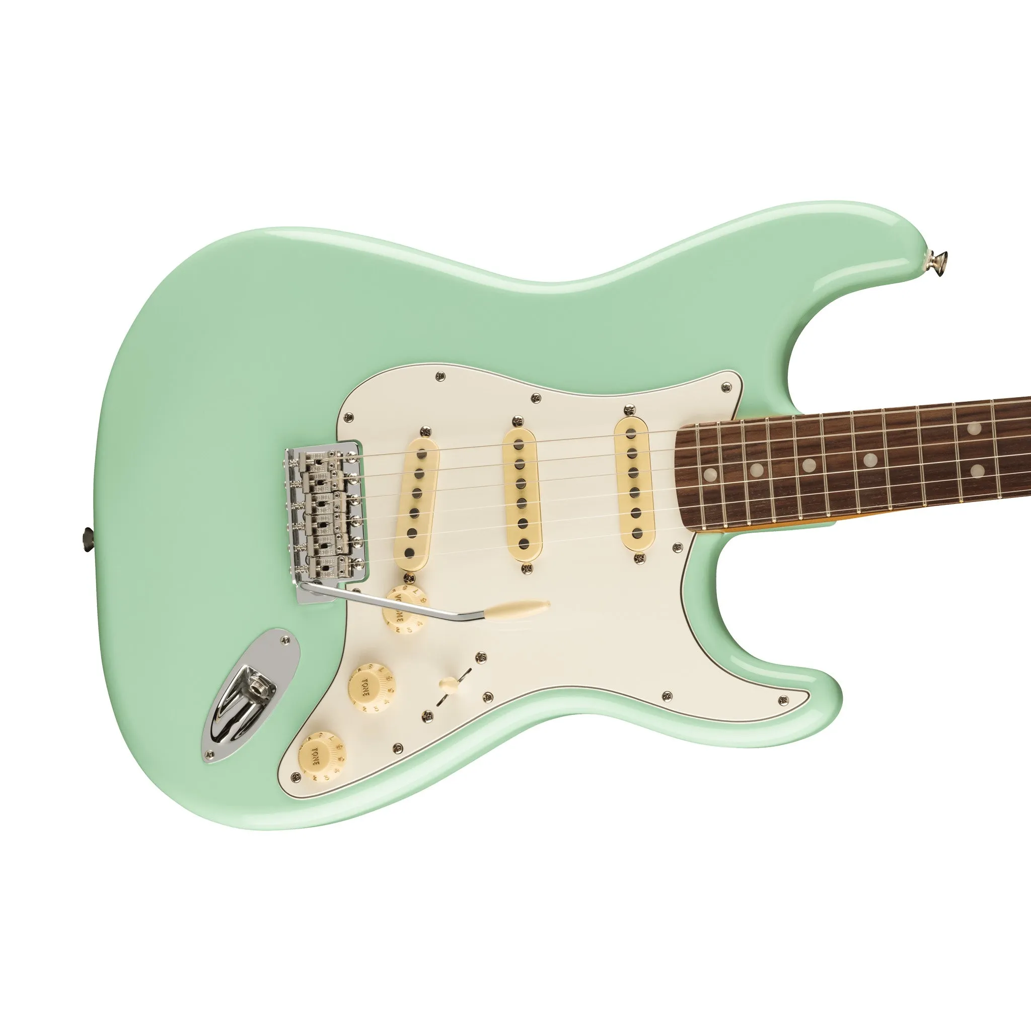 Fender Vintera II 70s Stratocaster Electric Guitar, RW FB, Surf Green
