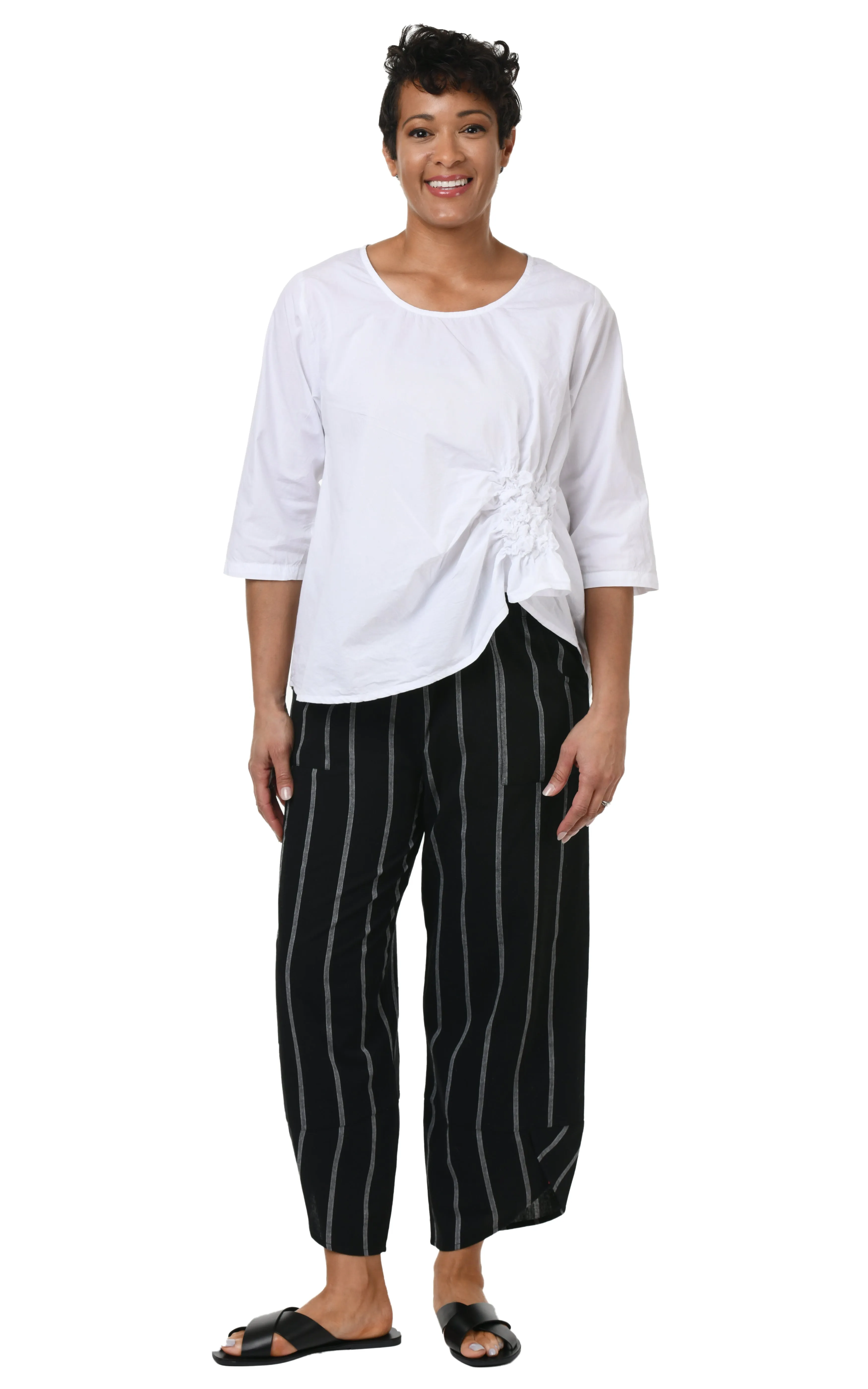 FINAL SALE CV323 Ariana Pant in Hinsdale Stripe*