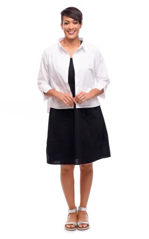 FINAL SALE SDC43 Jill Jacket in White by Snapdragon & Twig*