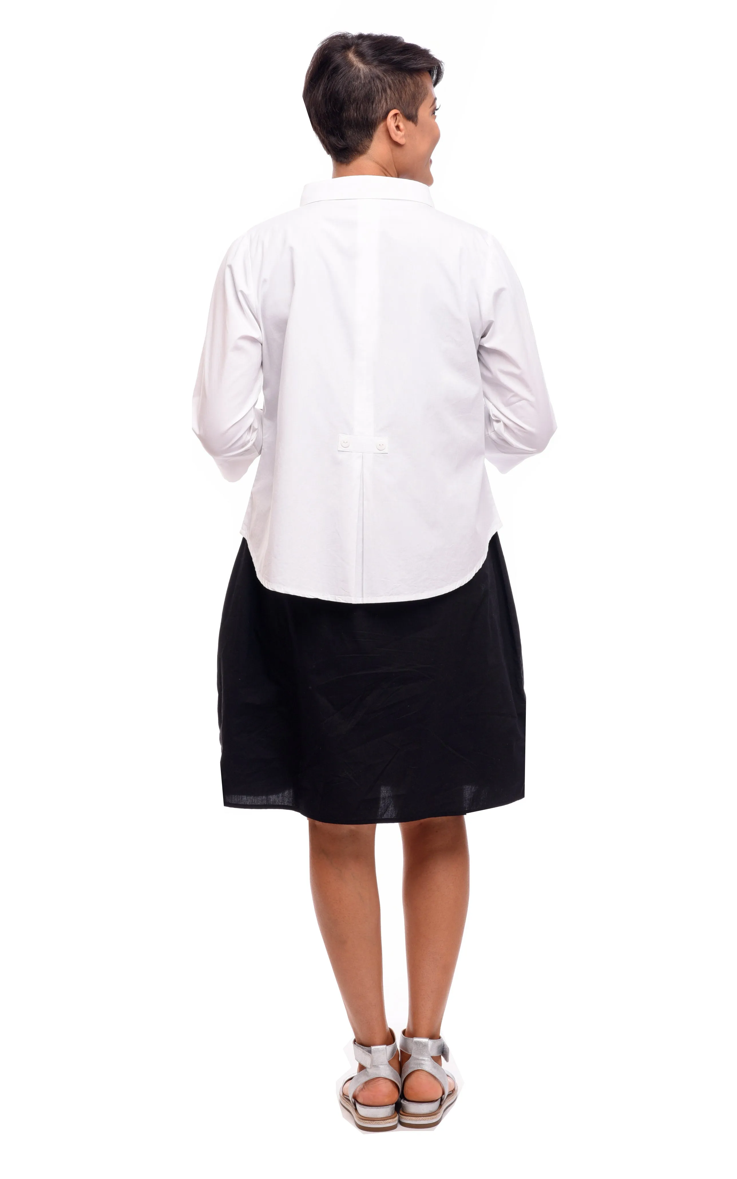 FINAL SALE SDC43 Jill Jacket in White by Snapdragon & Twig*