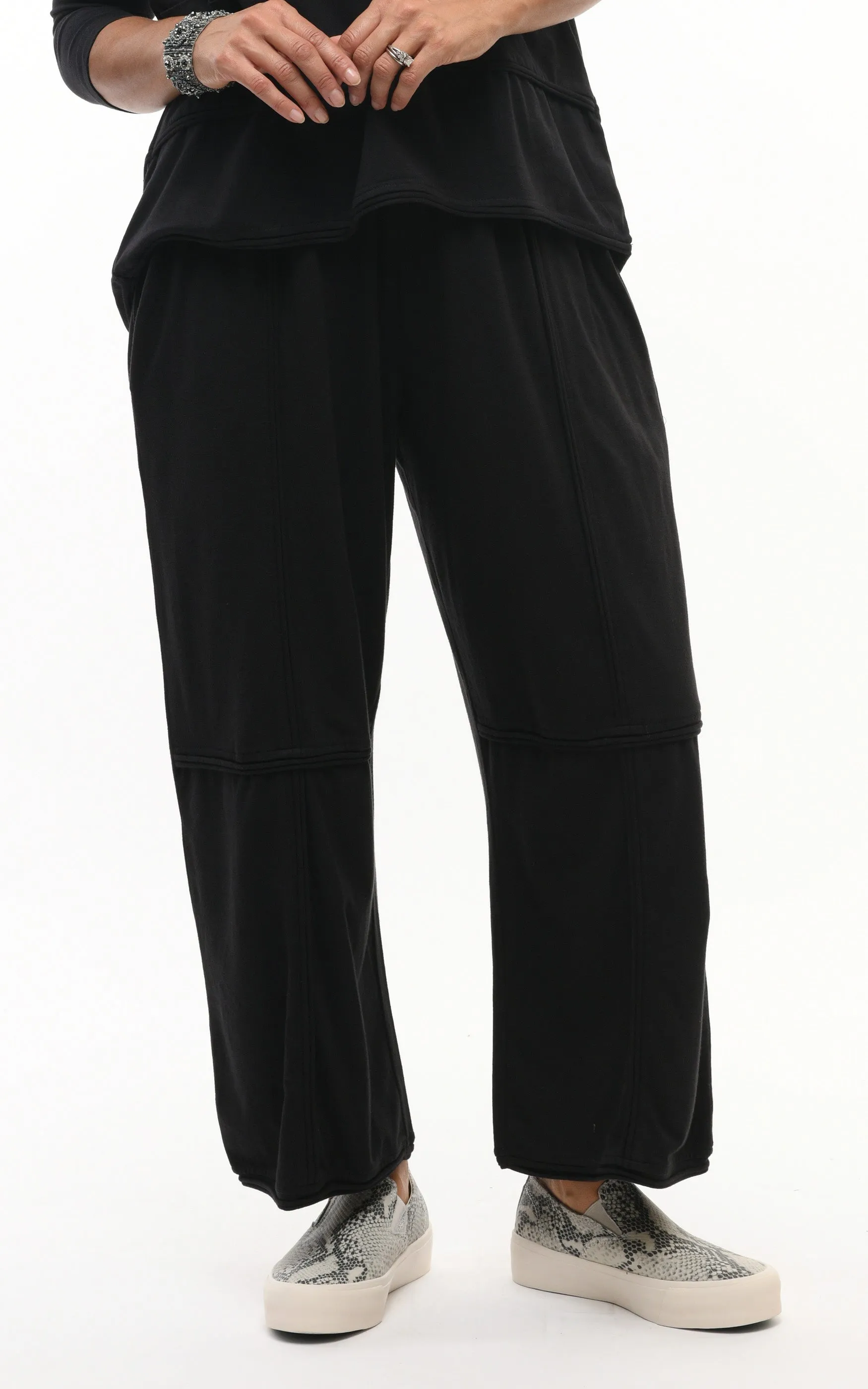 FINAL SALE SDM328 Laila Lounge Pant in Black*  by Snapdragon & Twig