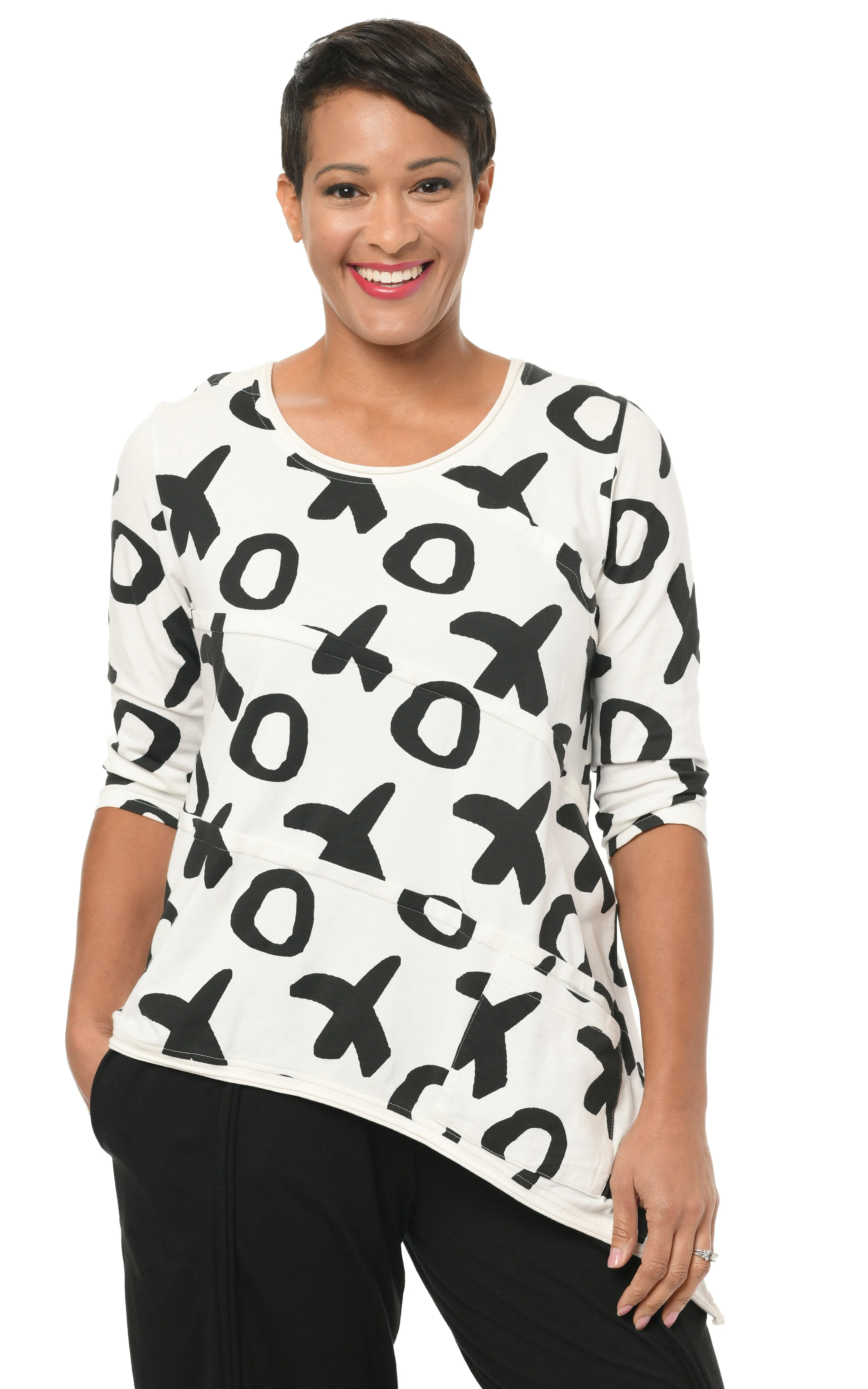 FINAL SALE SDM431 Madelyn Top in Ivory XO*