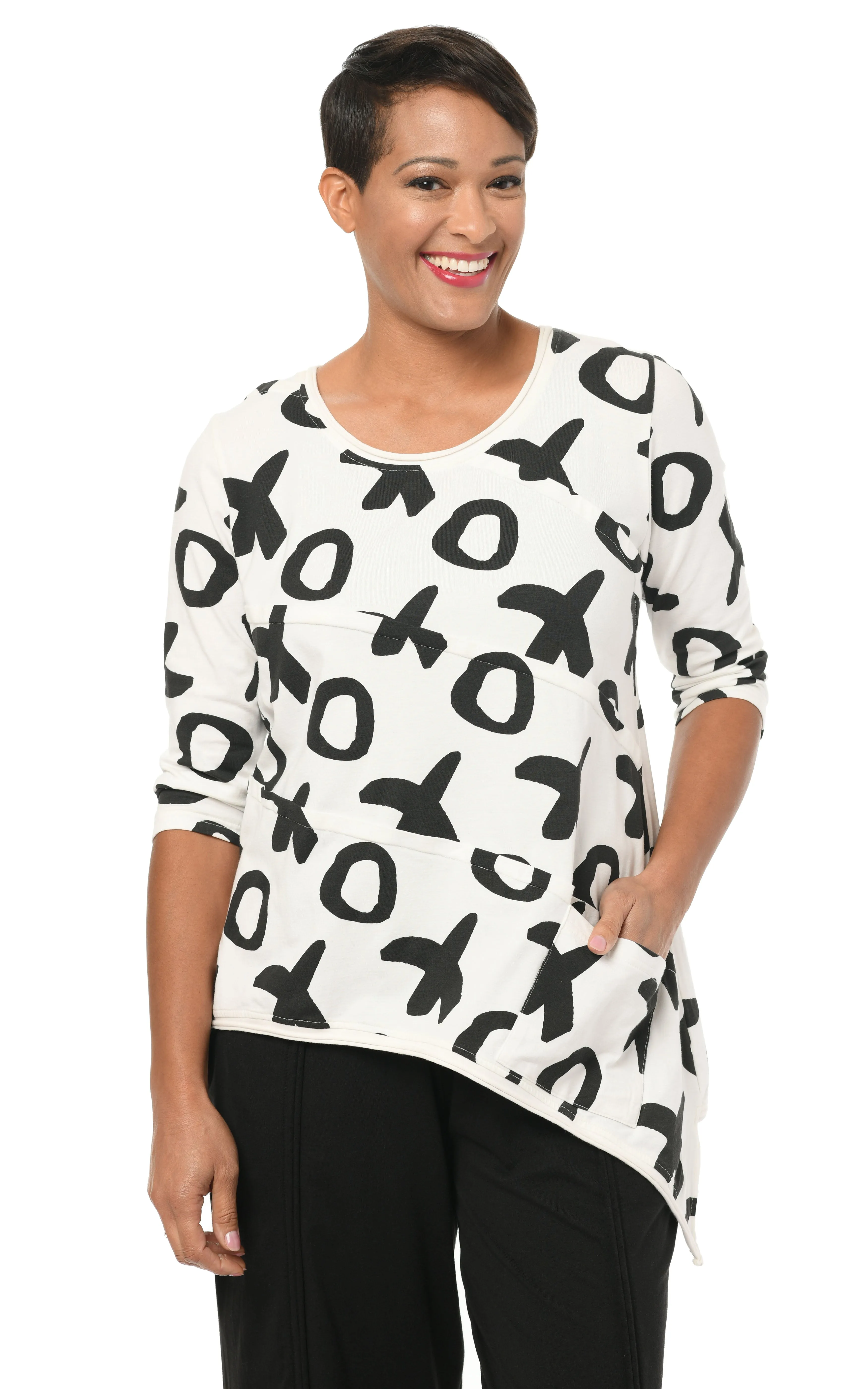FINAL SALE SDM431 Madelyn Top in Ivory XO*