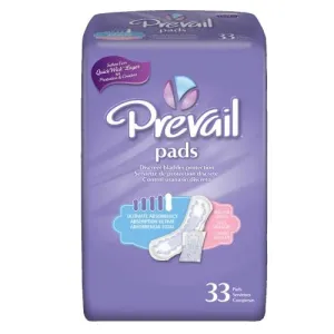 First Quality PV-923/1 Prevail Bladder Control Pads Heavy Abs, 16" Length, PK/33