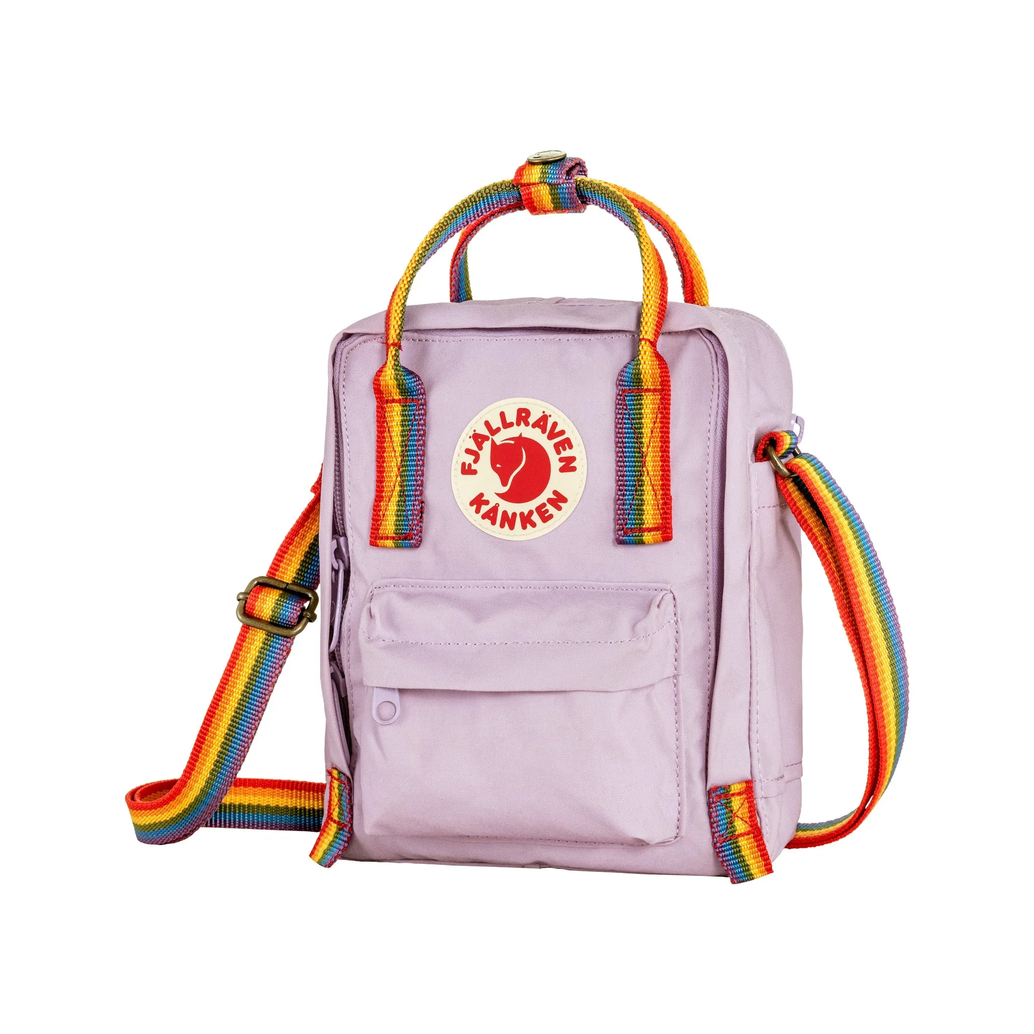 Fjallraven Kanken Rainbow Sling, Pastel Lavender
