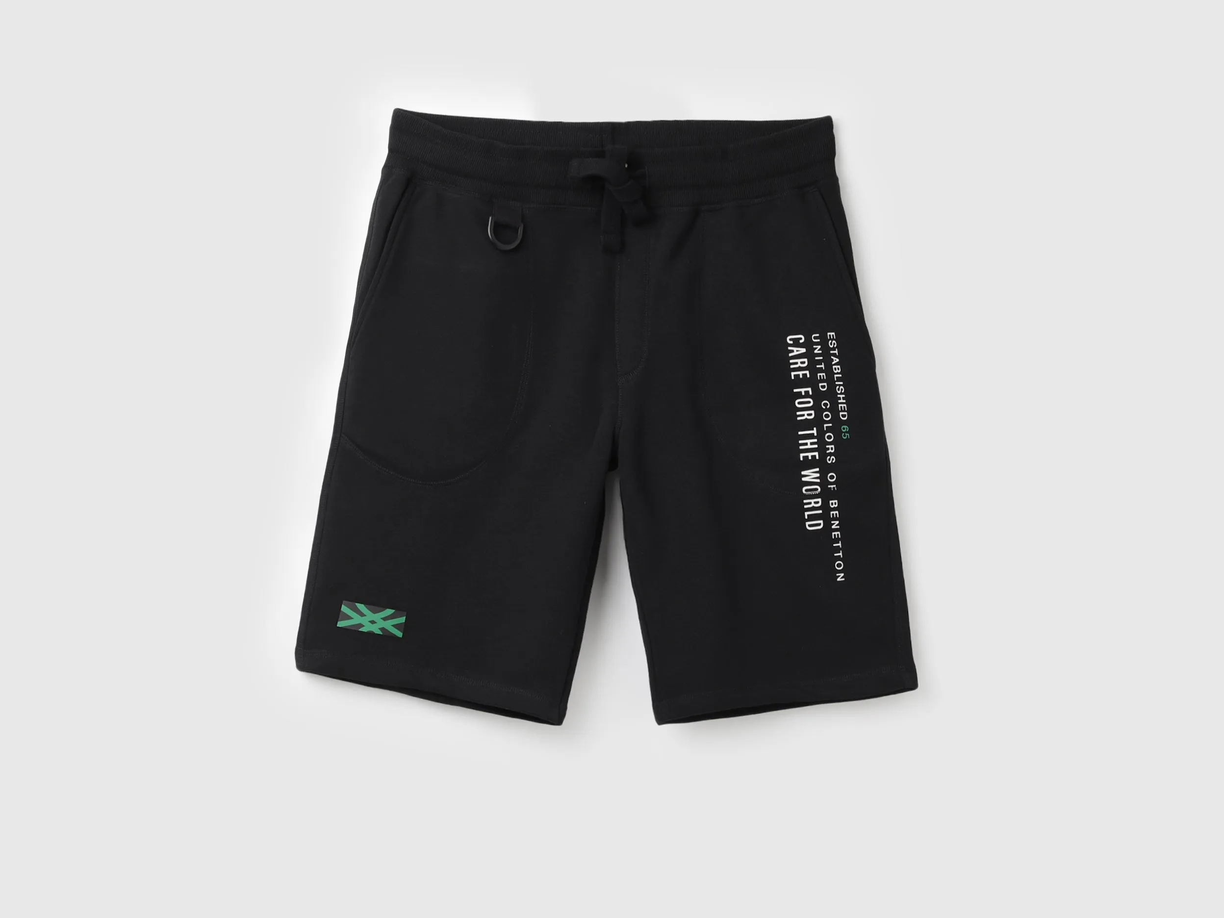 Flat Lock Detail Regular Fit Shorts