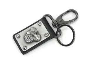 Flathead Motor Keychain