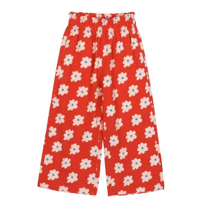 Floral Wide Pants by Jelly Mallow