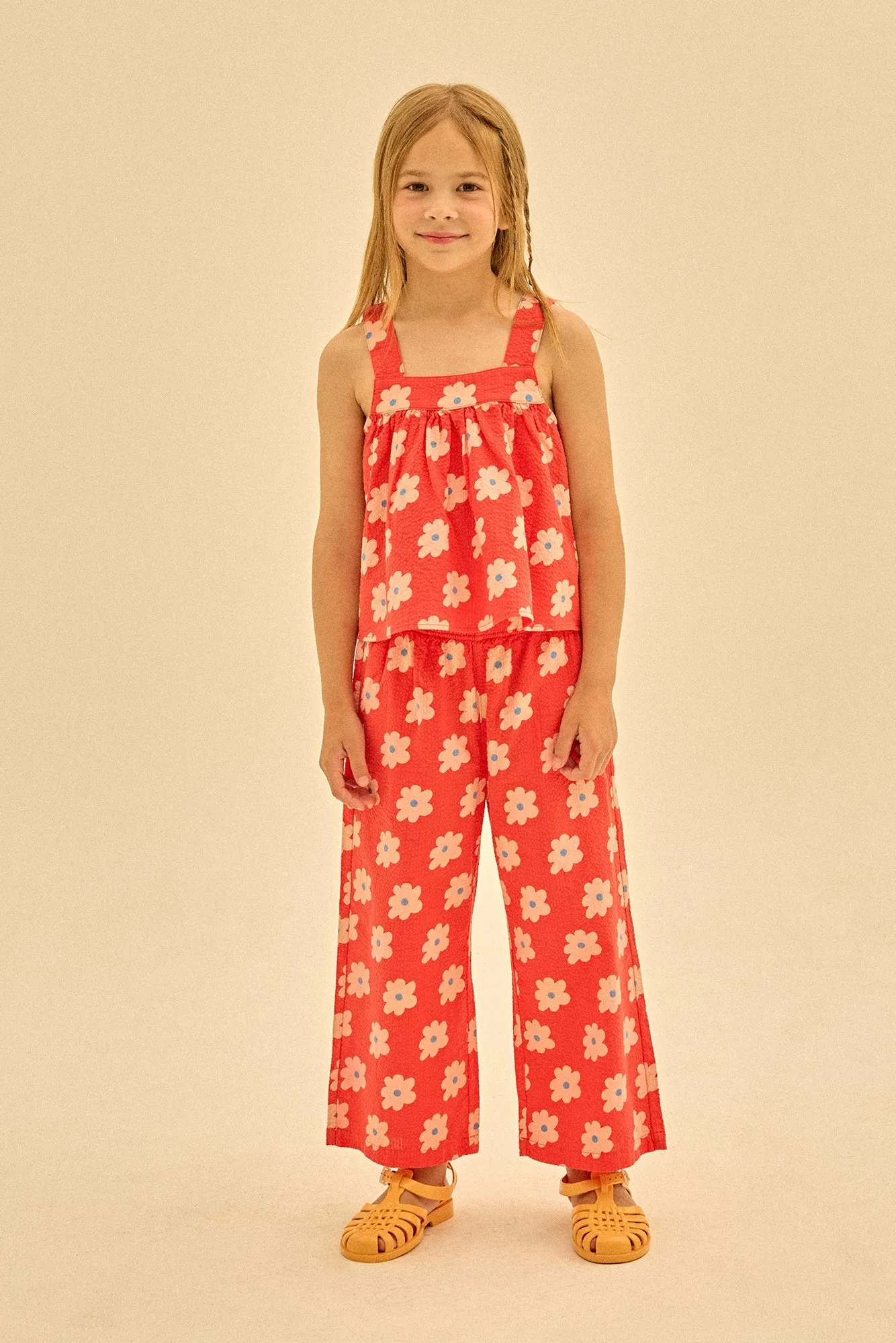 Floral Wide Pants by Jelly Mallow