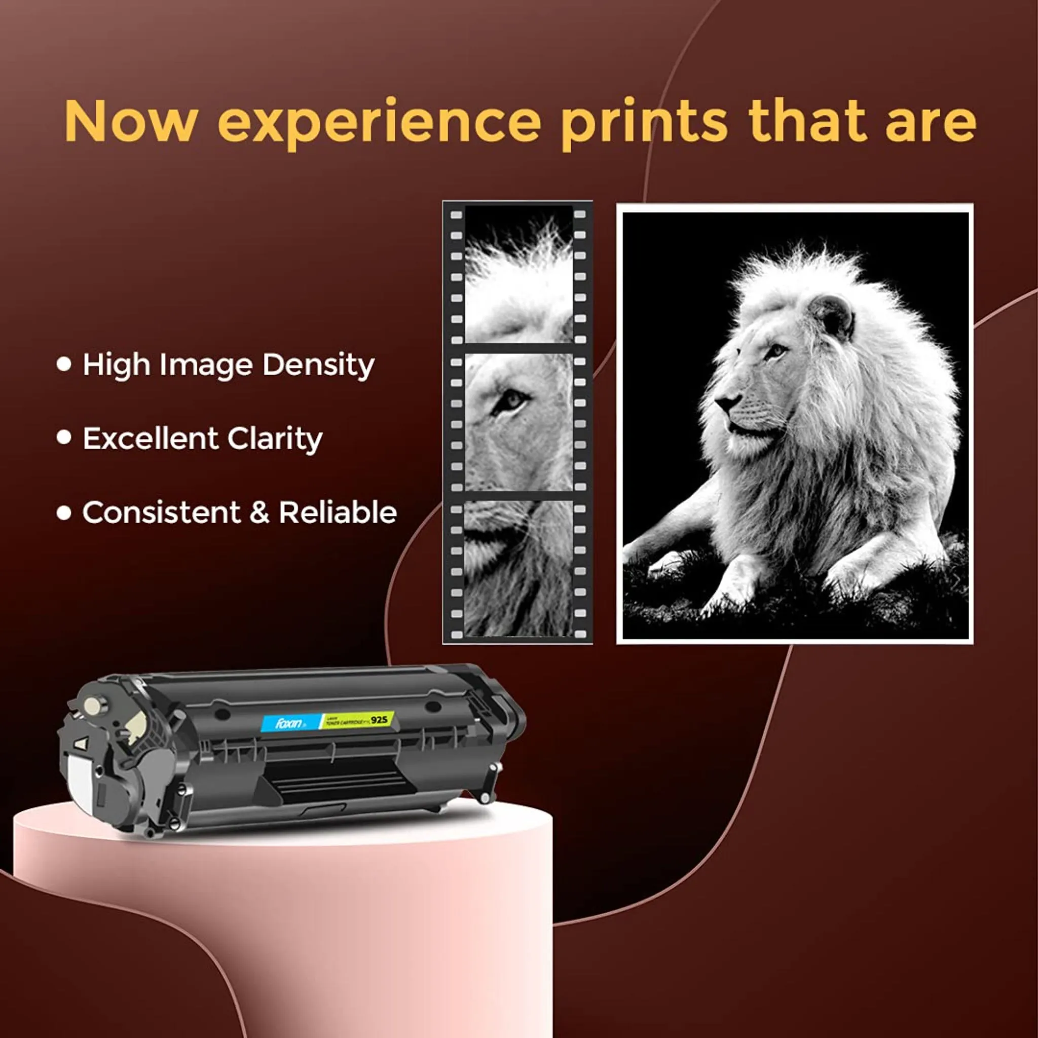 Foxin FTC 925 Laser Toner Cartridge Compatible for LBP 6030W, 6030B, 6018B, 3010B, MF3010
