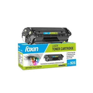 Foxin FTC 925 Laser Toner Cartridge Compatible for LBP 6030W, 6030B, 6018B, 3010B, MF3010