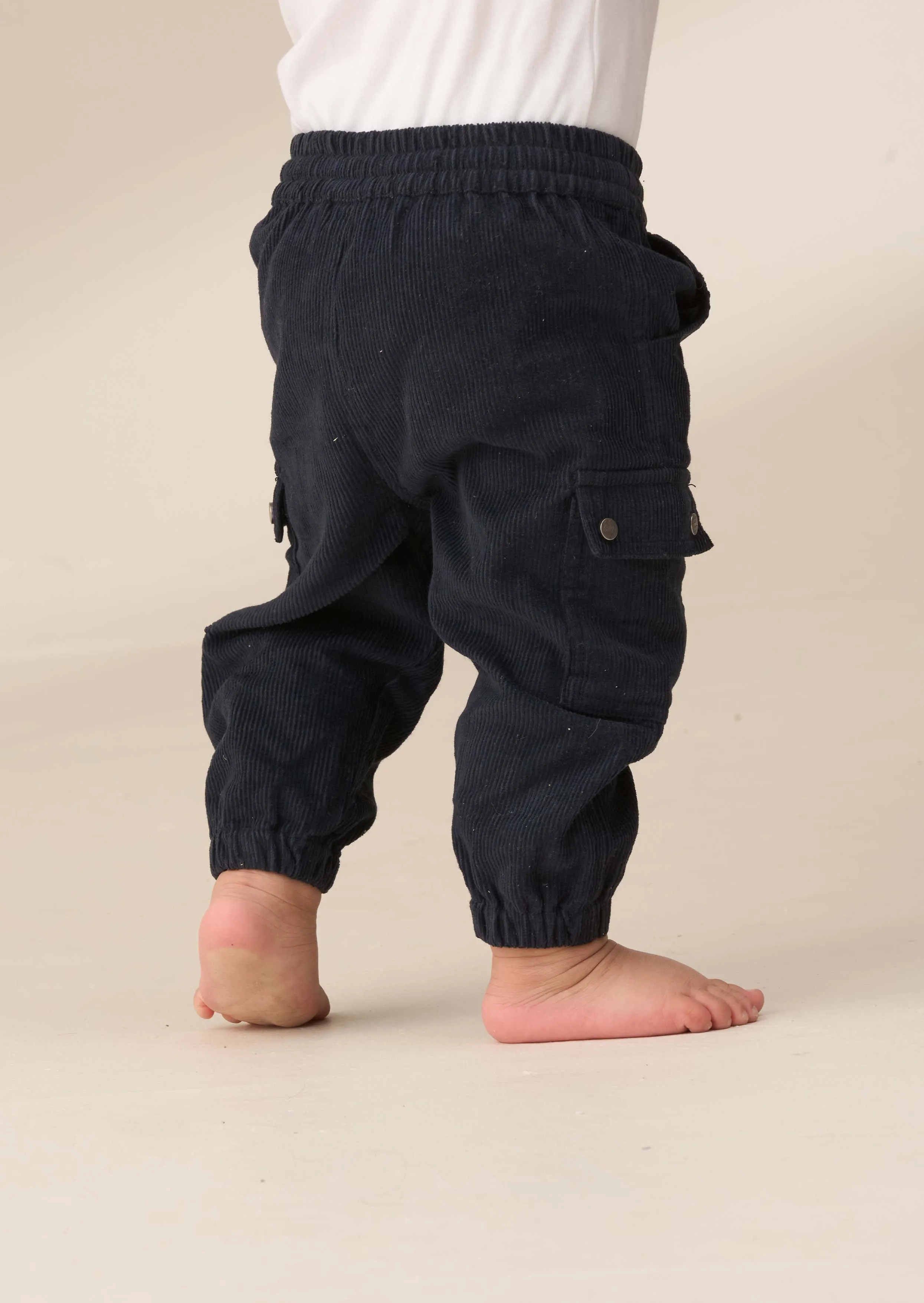 Frank Navy Panelled Joggers
