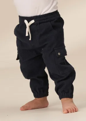 Frank Navy Panelled Joggers