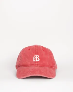 Free AB Cap - Washed Red