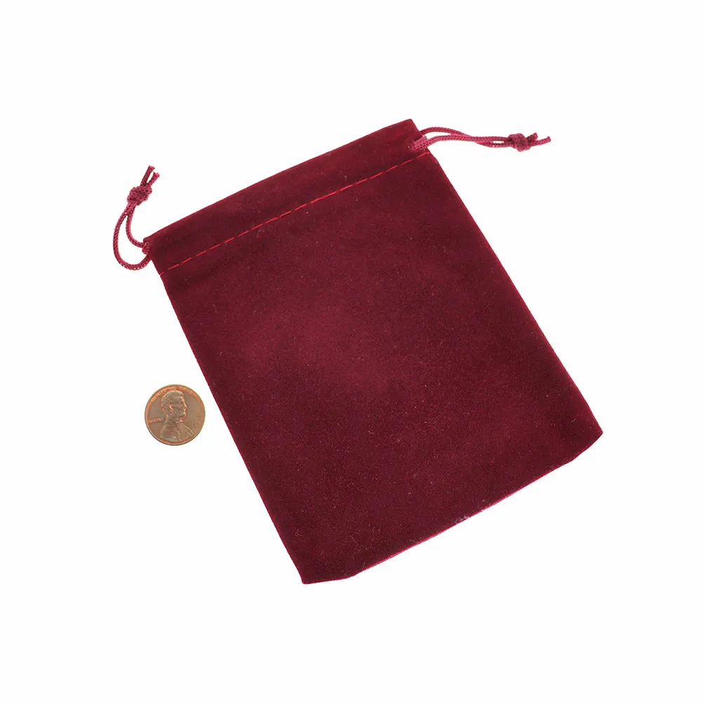 FREE GIFT -  Green Drawstring Bags - 12cm x 10cm