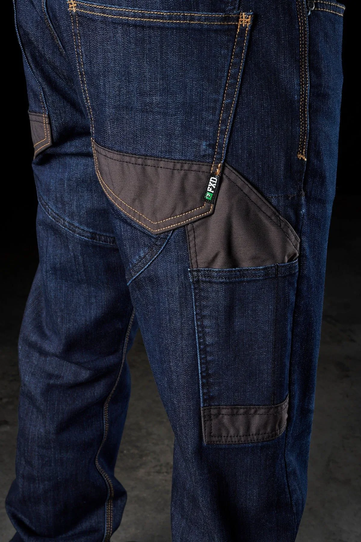 FXD WORKWEAR Workwear Jeans - Indigo Stomp Wash