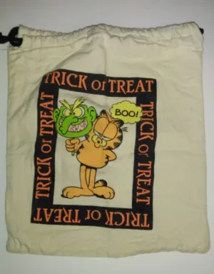 Garfield Halloween Drawstring Bag