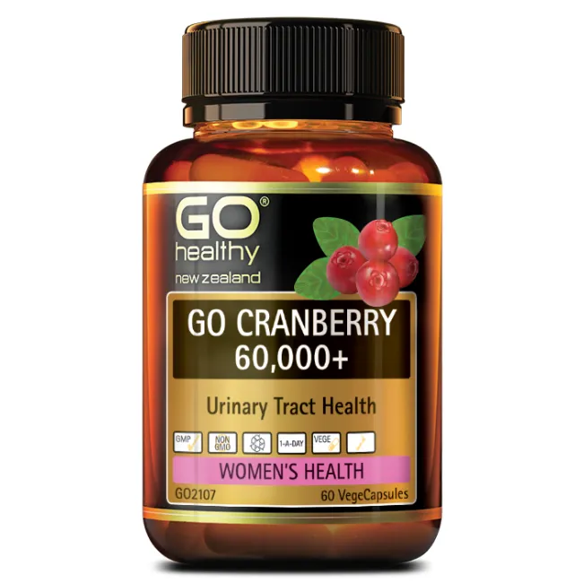 Go Healthy Go Cranberry 60,000  60 vege capsules
