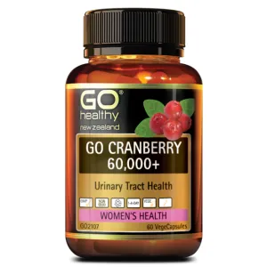 Go Healthy Go Cranberry 60,000  60 vege capsules