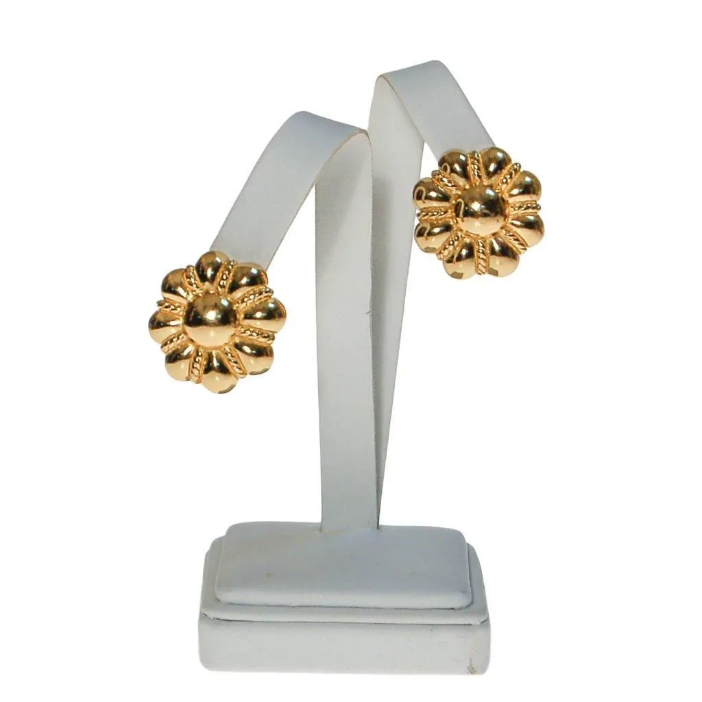 Gold Christian Dior Earrings