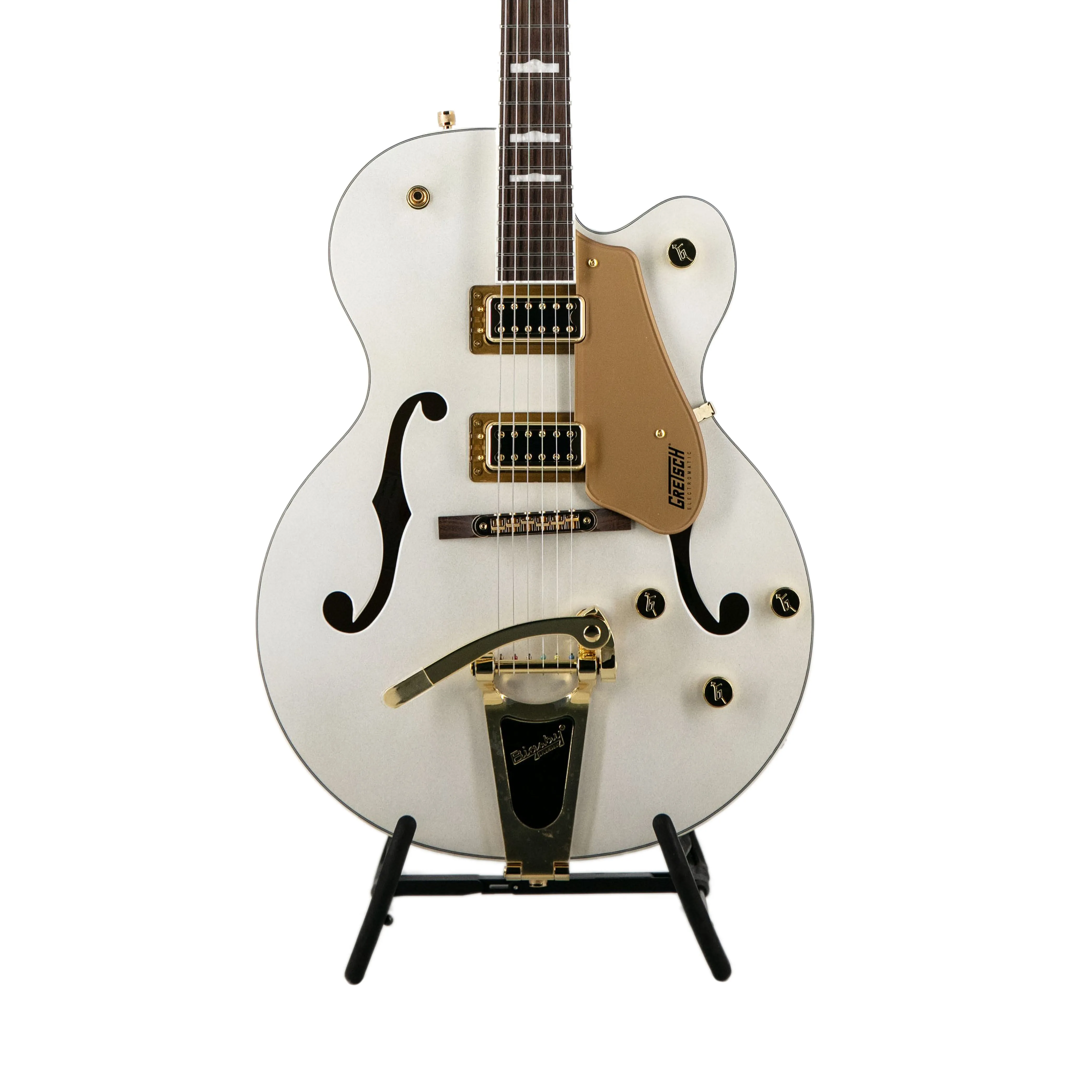 Gretsch FSR G5427TG Electromatic Hollow Body Single-Cut Guitar, Champagne White
