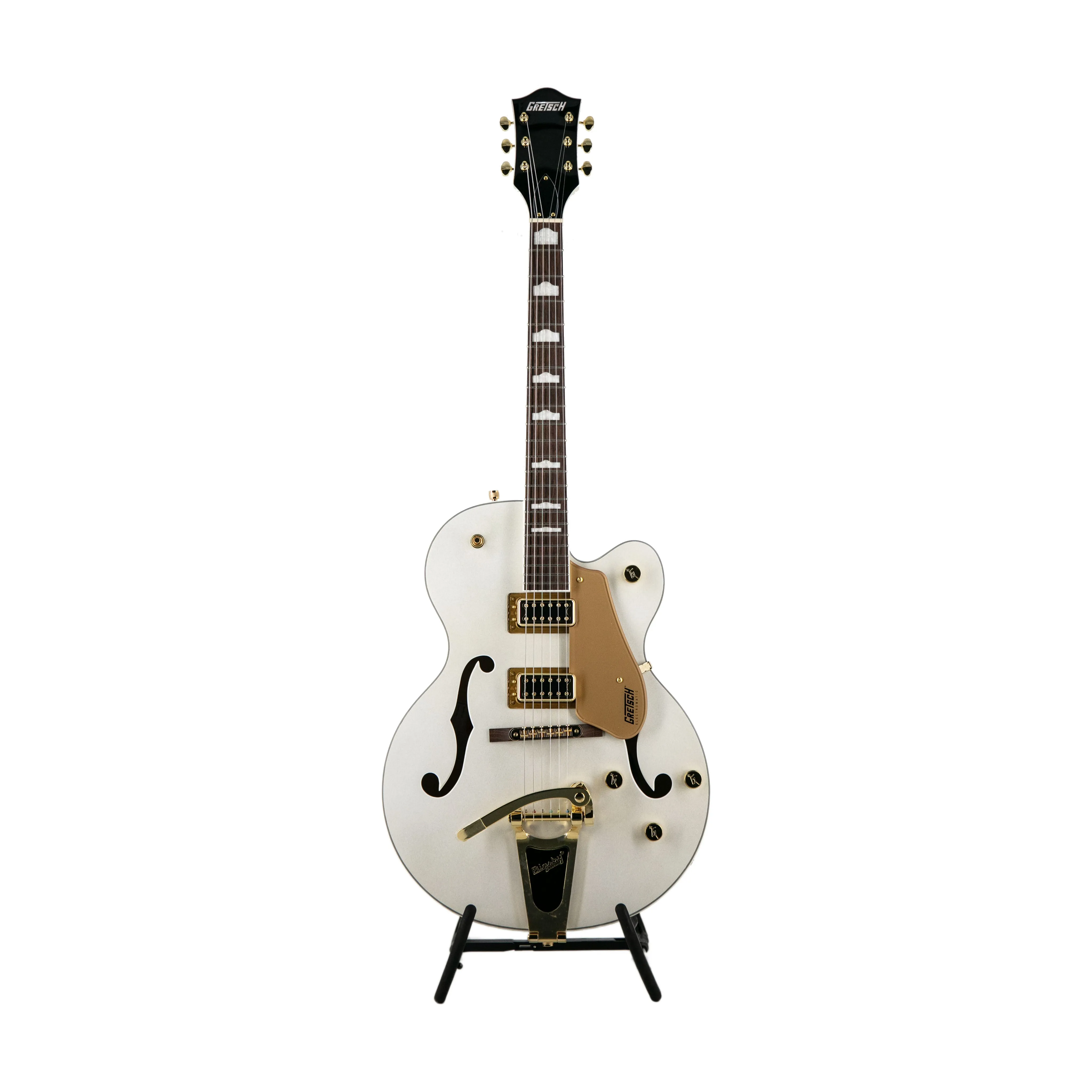 Gretsch FSR G5427TG Electromatic Hollow Body Single-Cut Guitar, Champagne White