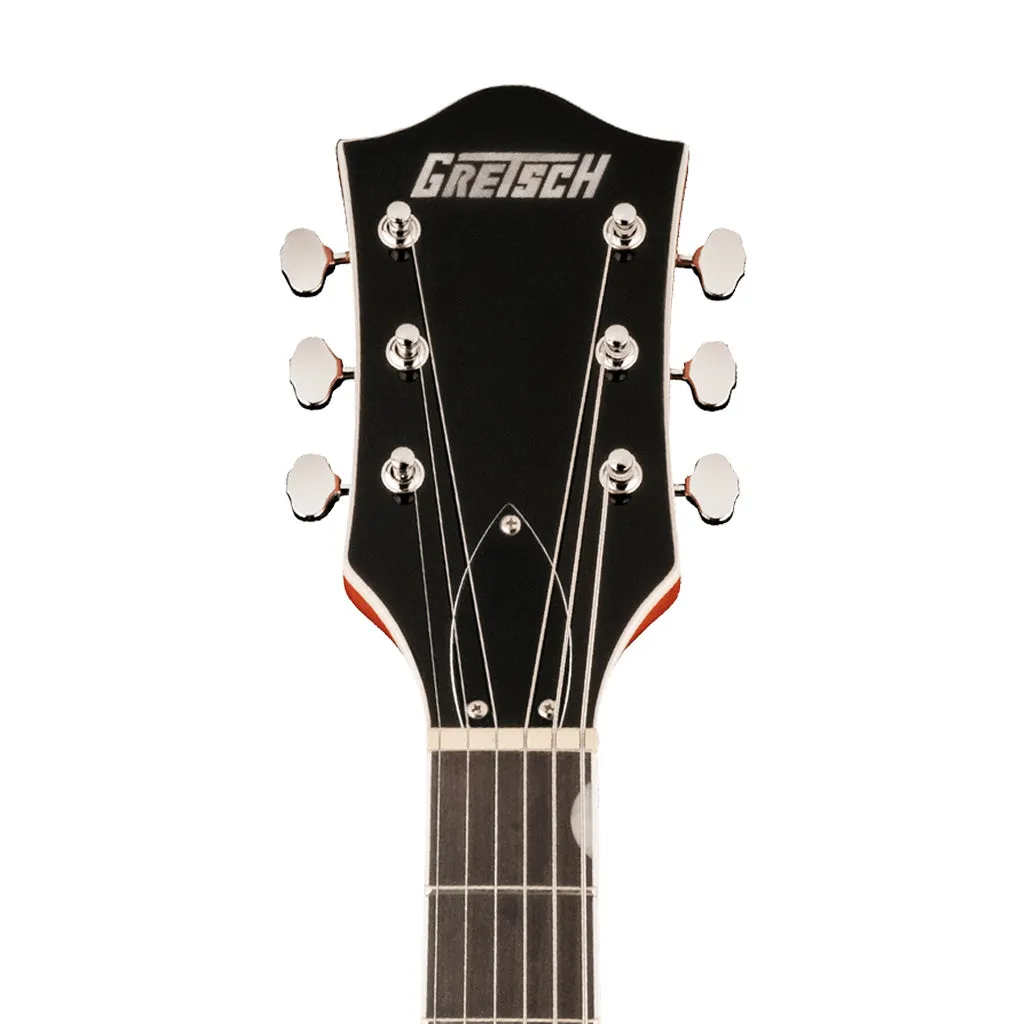 Gretsch G5420LH Electromatic Classic Hollow Body Single-Cut Left-Handed Guitar, Orange Stain
