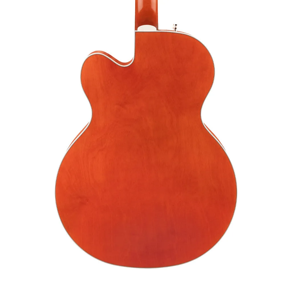 Gretsch G5420T Electromatic Classic Hollow Body Single-Cut Bigsby Electric Guitar, Orange Stain