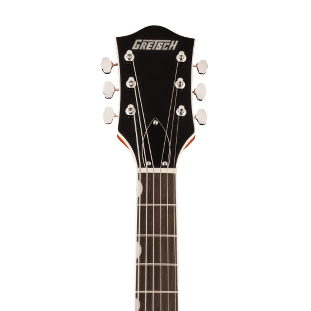 Gretsch G5420T Electromatic Classic Hollow Body Single-Cut Bigsby Electric Guitar, Orange Stain