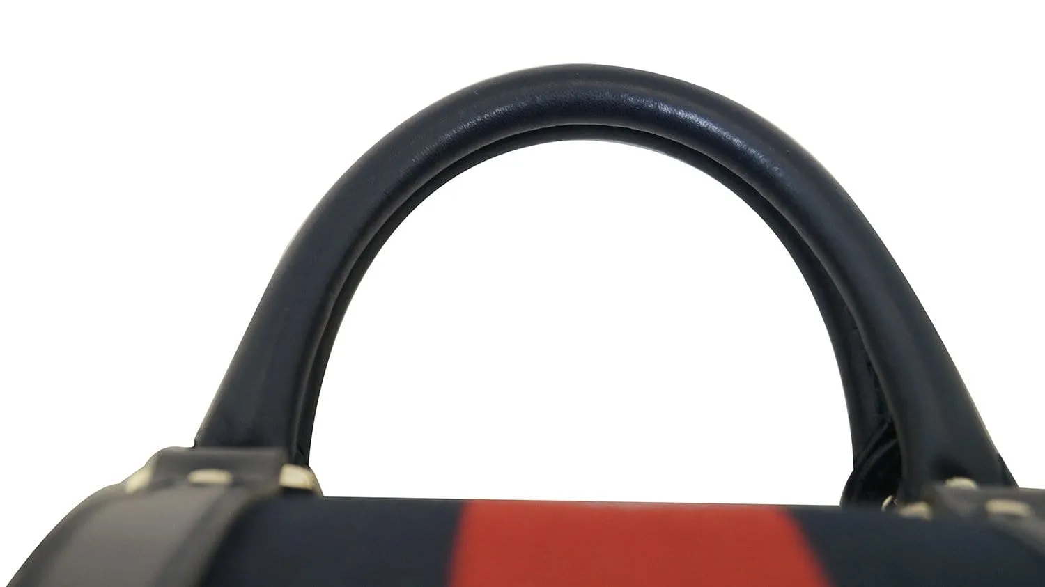 GUCCI Vintage Web Medium Original GG Boston Bag with Signature Web