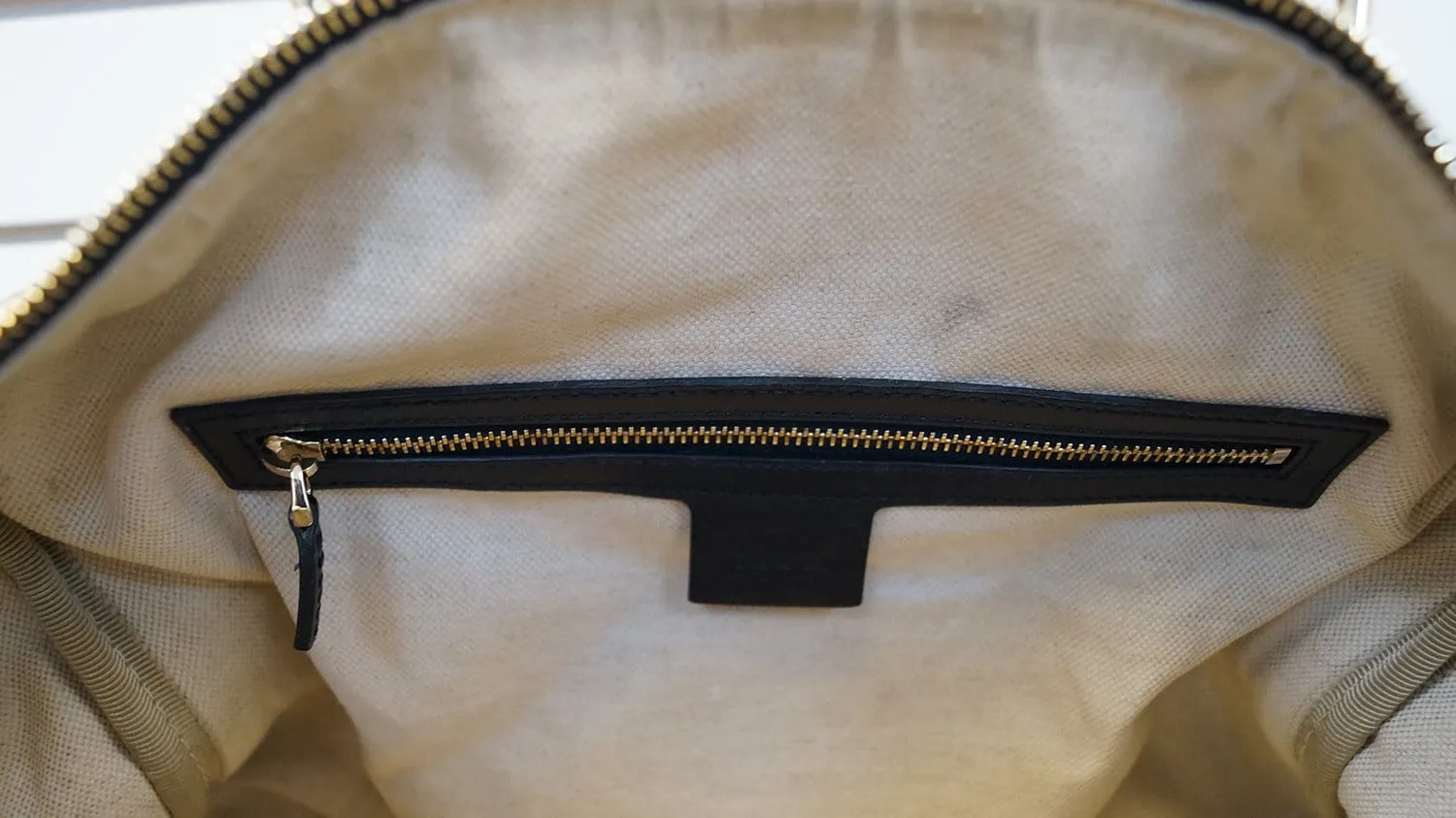 GUCCI Vintage Web Medium Original GG Boston Bag with Signature Web