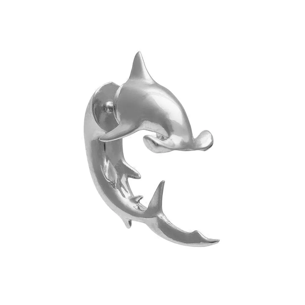 Hammerhead Shark Earring – Gold and Silver Plated