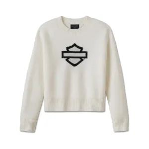 Harley-Davidson® Women's Open Bar & Shield Sweater
