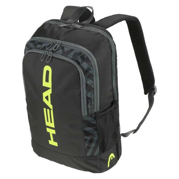 Head Base BackPack 17L Racquet Bag Black/Yellow